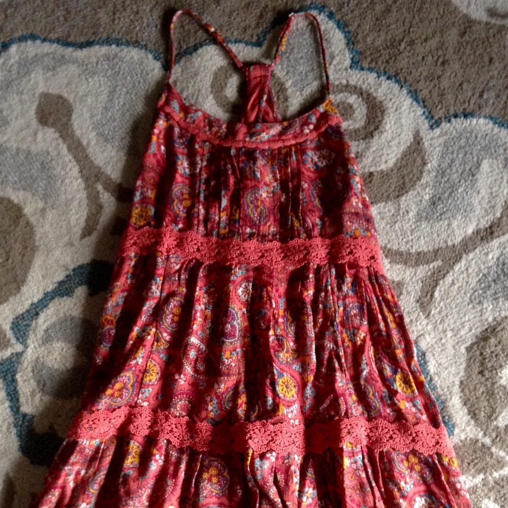 Boho strappy dress